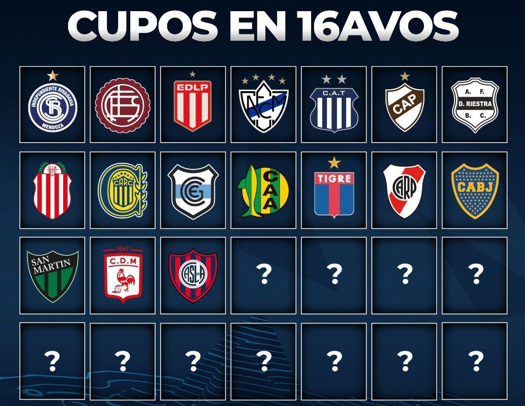 16avos Copa Argentina