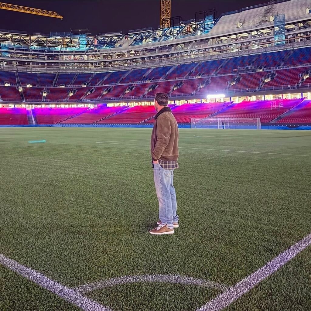 Leo Messi en el Nou Spotify Camp Nou