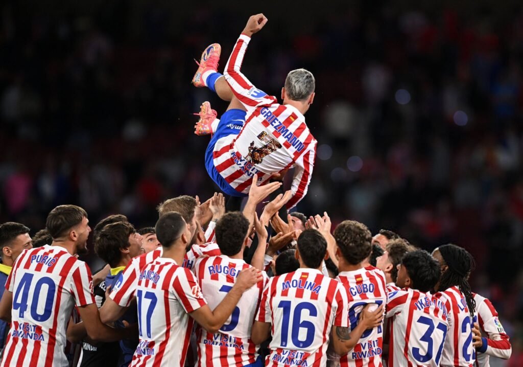 Despedida de Griezmann del Atlético de Madrid en el Metropolitano